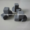 Piedra de granito de lava, material de piedra y juego de piedra de whisky con certificación FDA de 9